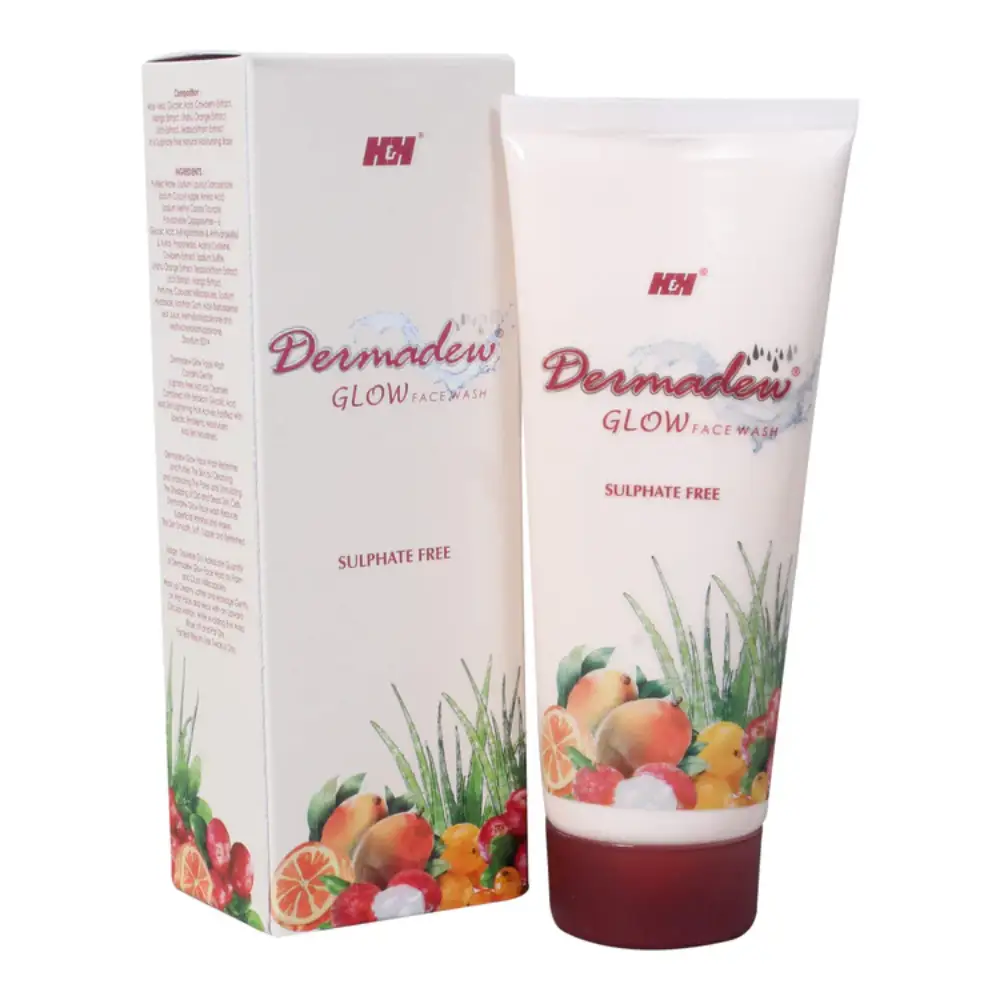 Dermadew Glow Face Wash | Sulphate-Free